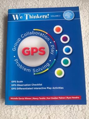 We Thinkers! GPS Group Collaboration Problem Solving Workbook - Blue